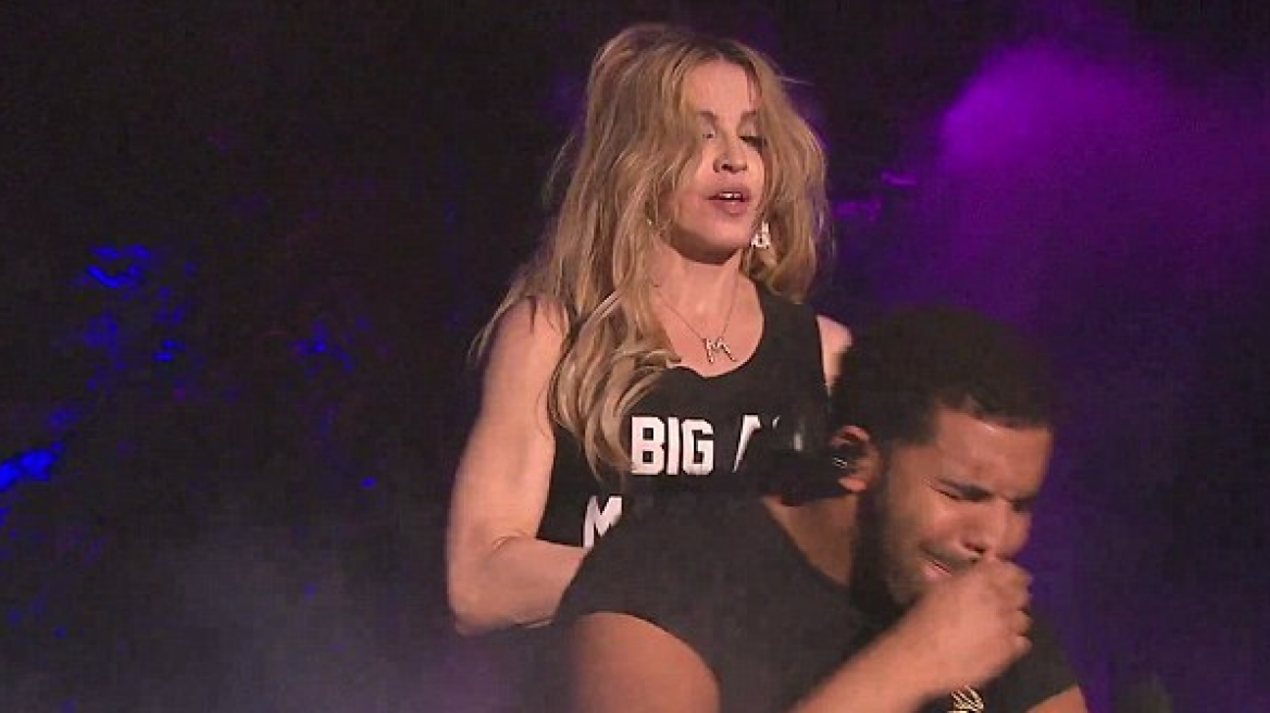 Το «καυτό» φιλί της Madonna και η... αηδία του Drake